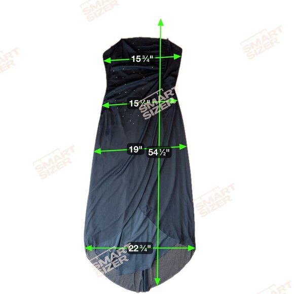 Be Smart Evening Maxi Dress Womens‎ Size 12 Sheer Overlay Rhinestone Made In USA - Picture 2 of 7